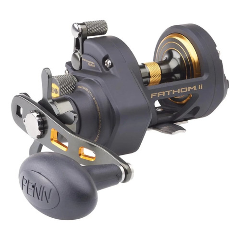 Carretilha Penn Fathom II 15 SD Preta