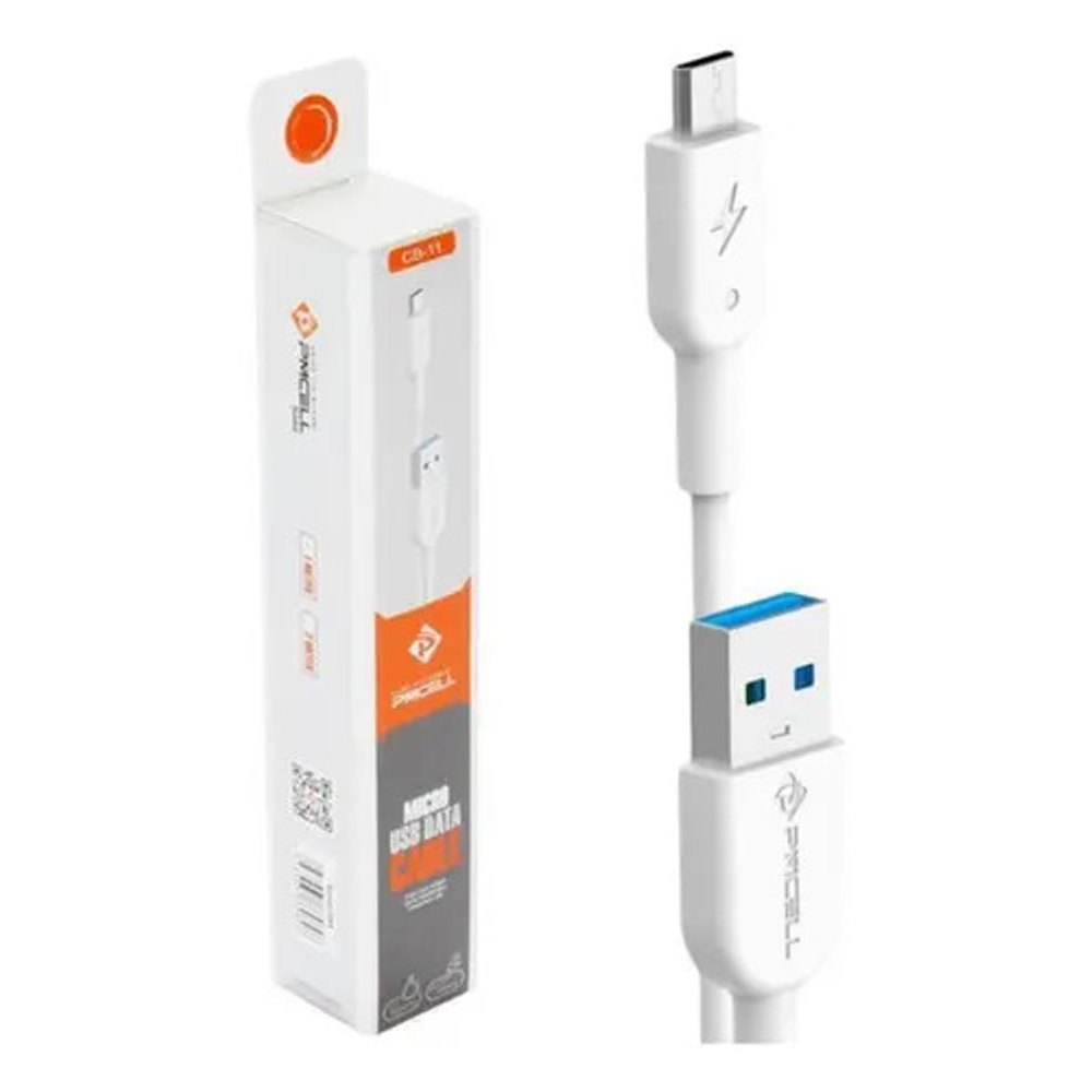 Cabo USB C PMCELL CB-11 1 Metro Preto