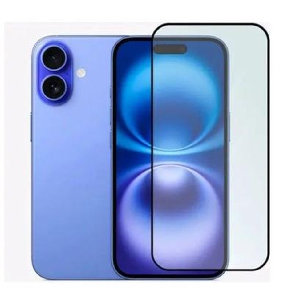 Película de Vidro 3D Premium Para iPhone 16