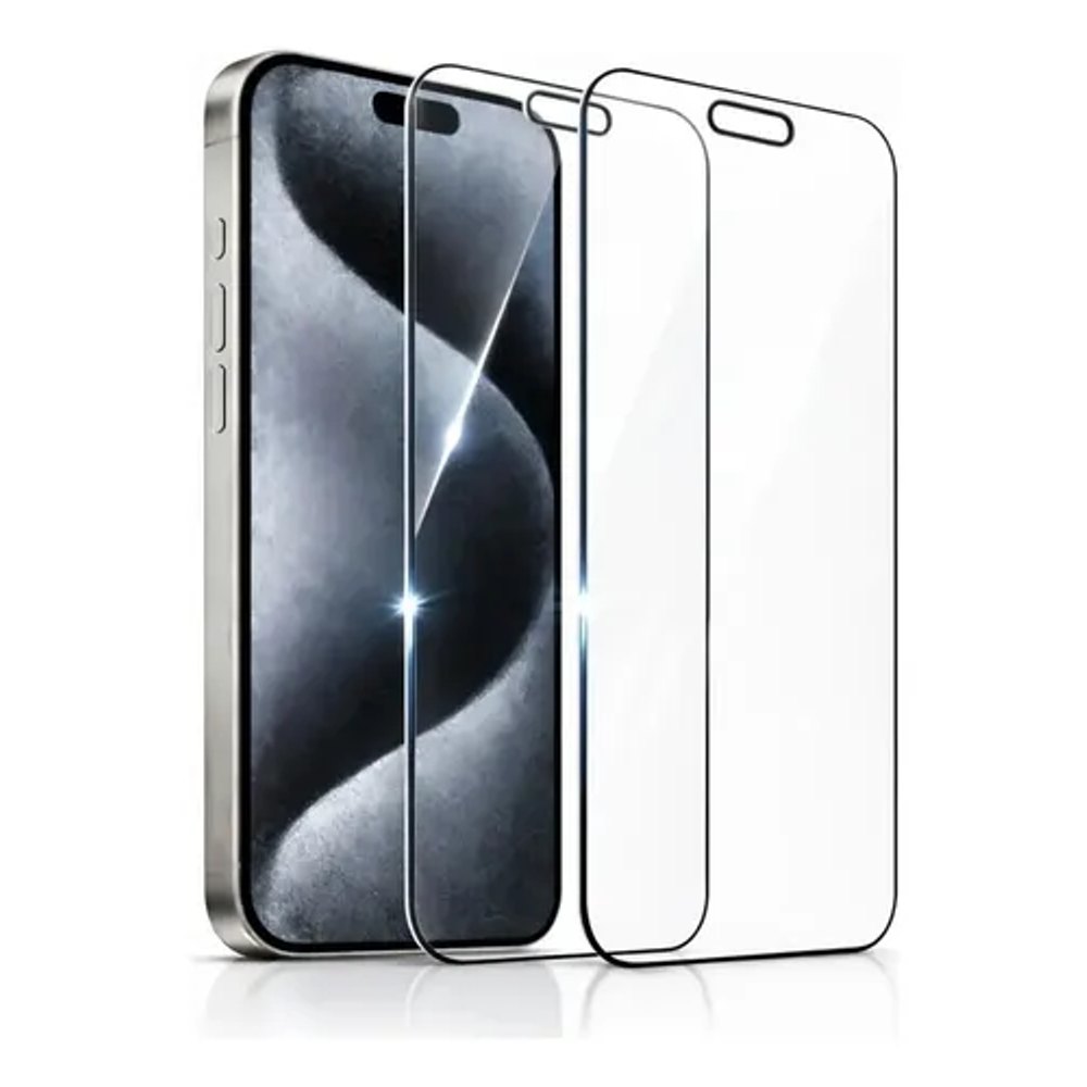 Película de Vidro 3D Premium Para iPhone 16 Pro Max