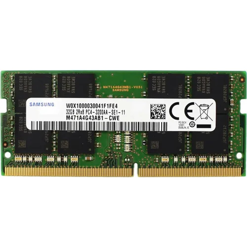 Memória RAM Samsung 32GB DDR4 2666MHz SODIMM para Notebook