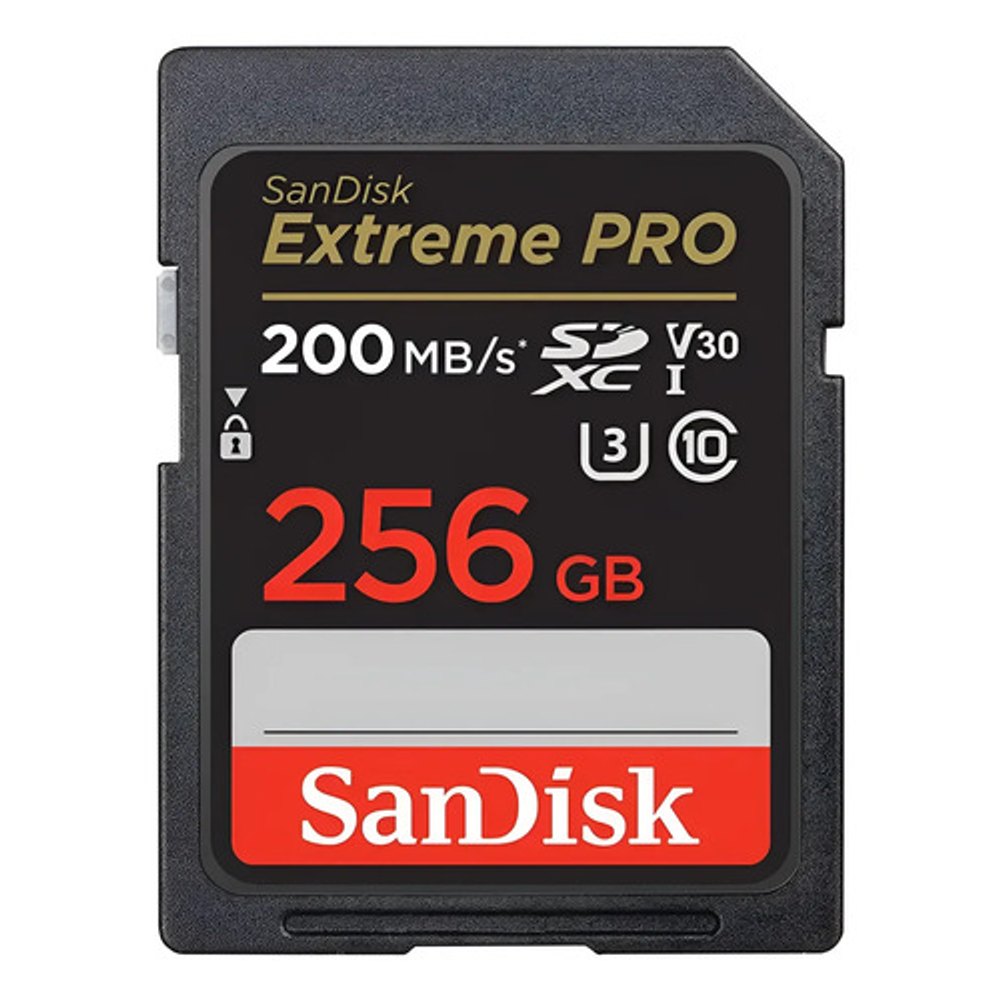 Cartão SD SanDisk Extreme Pro 256GB