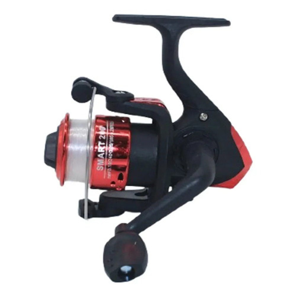 Molinete Maruri Smart SM200 Vermelho - 1 Rolamento
