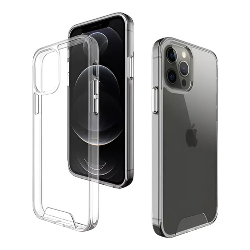 Capa Space Collection para iPhone 12 - Transparente