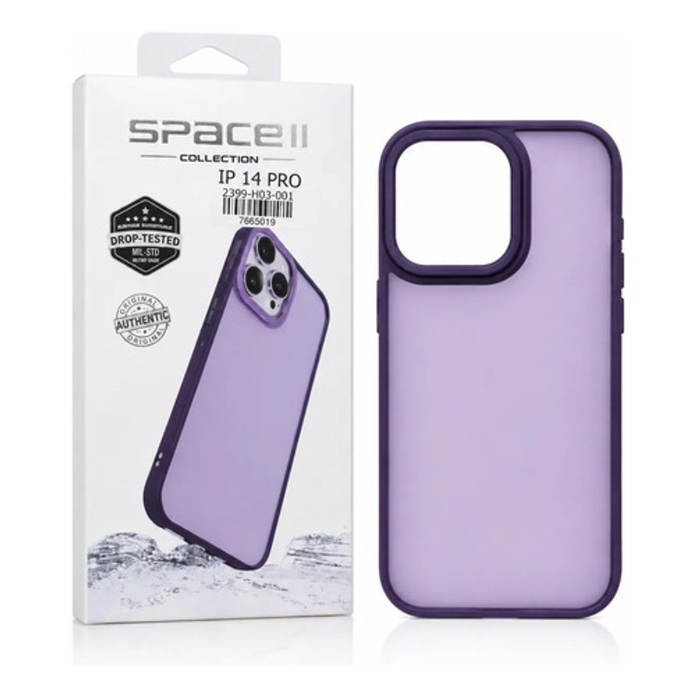 Capa Space Collection para iPhone 13 - Roxo