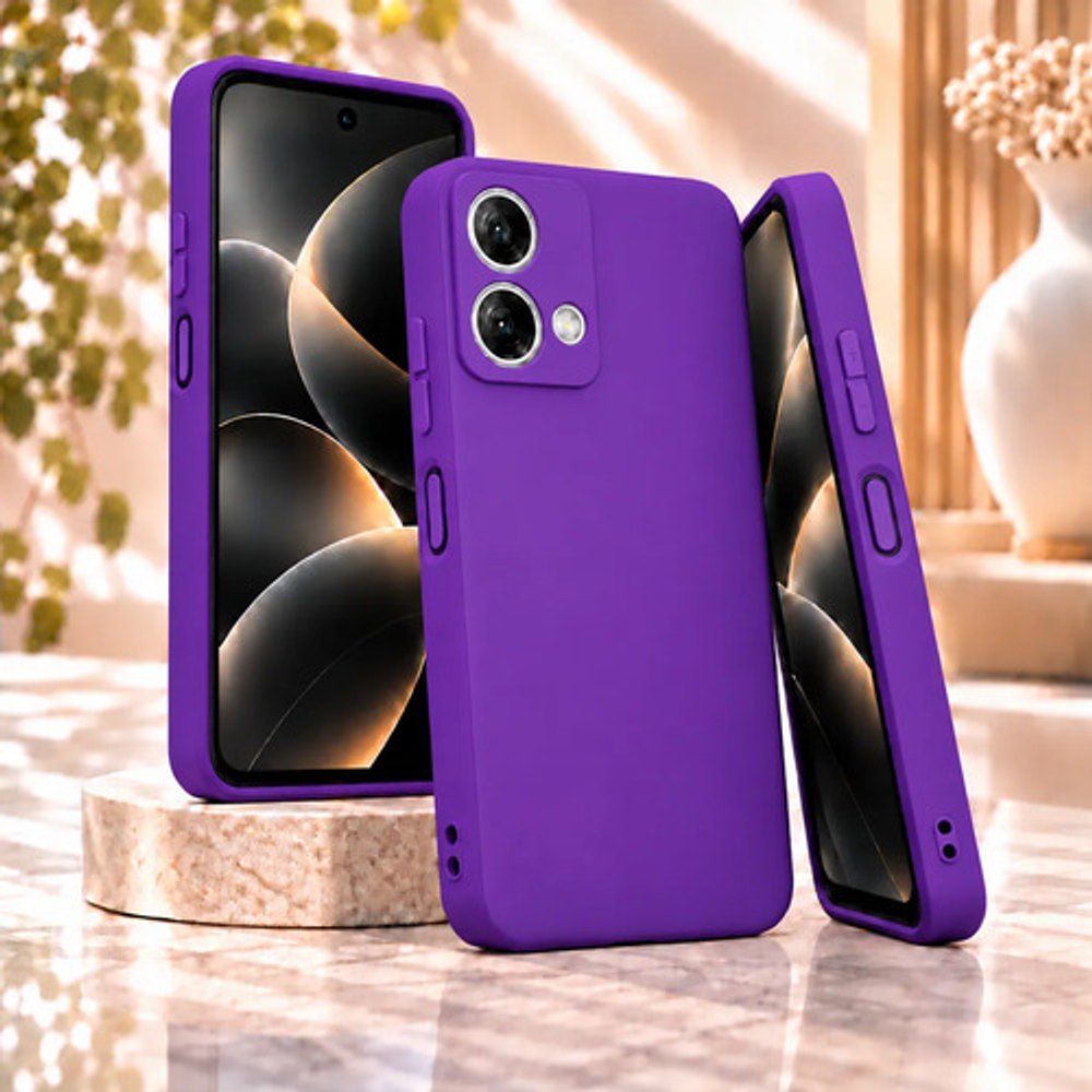 Capa Space Collection Motorola Moto G84 Roxo