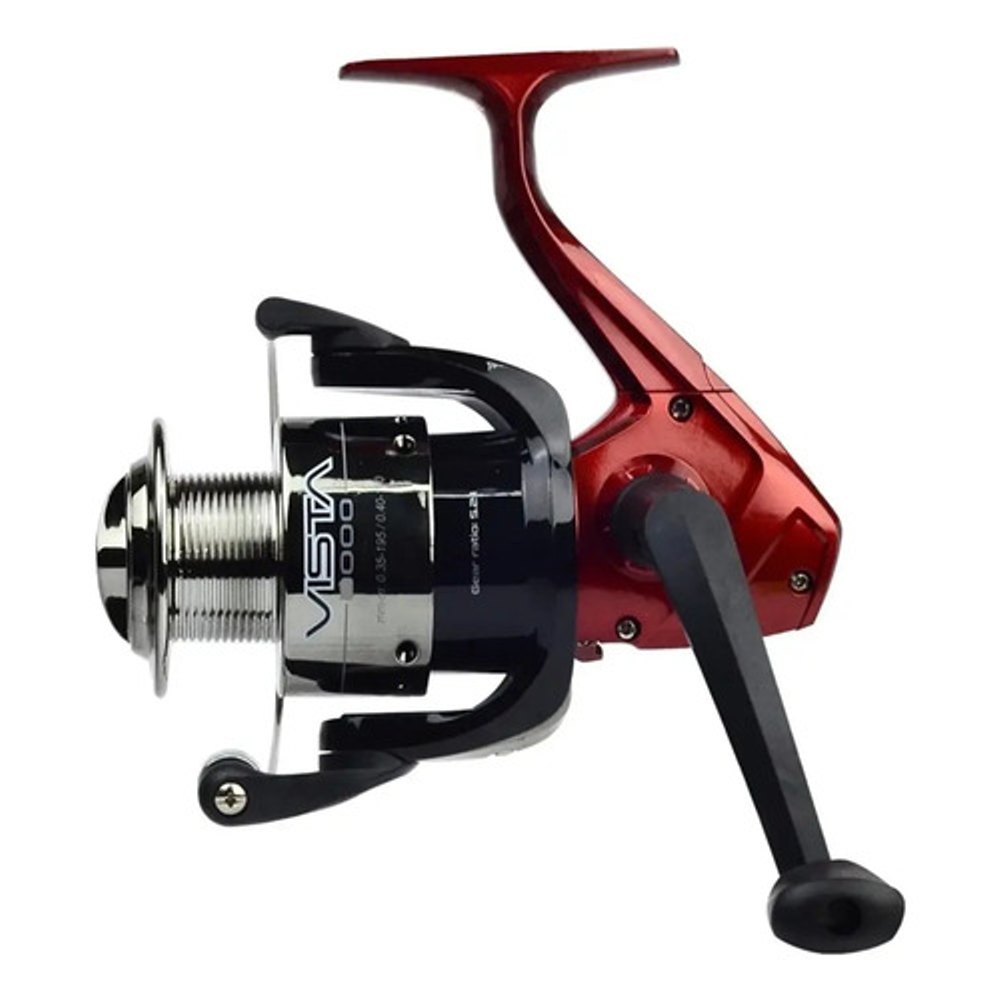 Molinete Marine Sports Vista 500 Vermelho - Fricção Dianteira