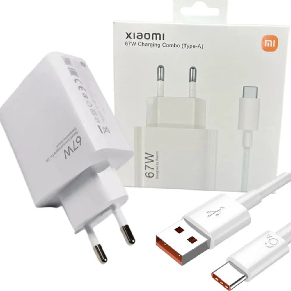 Carregador Turbo Xiaomi 67W Original
