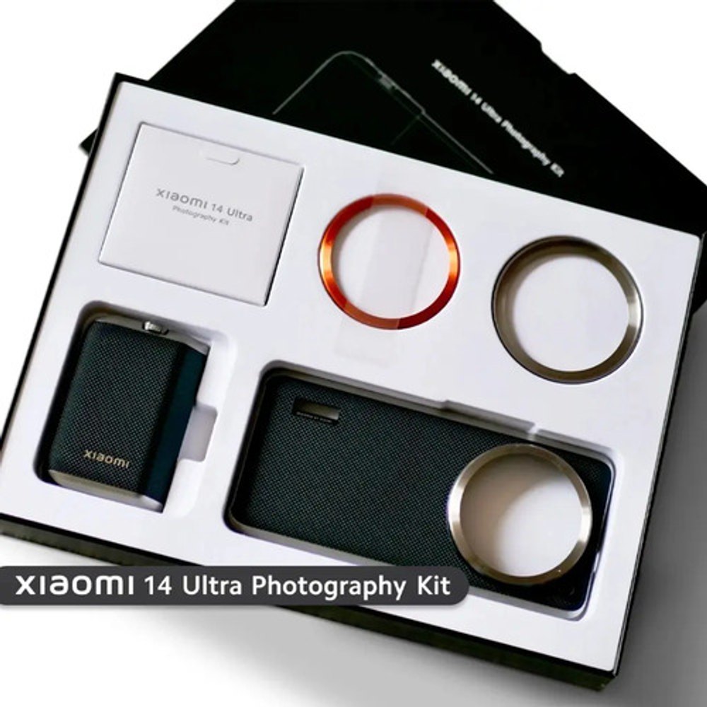 Kit Fotográfico para Xiaomi 14 Ultra - Preto